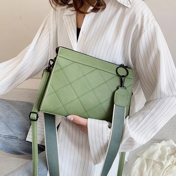 

Fashion Thread Soft Leather Women Shoulder Crossbody Bags 2020 Luxury Design Ladies Messenger Bags Causal Tote Female Purses