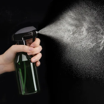 

300/500ml Portable Empty Plastic Spray Bottle Essential Oil Cleaner Refillable Liquid Atomizer Makeup Perfume Sprayer Container