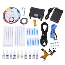 Делящийся роторный мотор тату машина многофункциональный нижний шум татуировки лайнер шейдер с цветным кружком с вилкой США