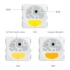 SK6812 RGBW Led Strip Light 4 in 1 Similar WS2812B 1m 4m 5m 30 60 144 LEDs Individual Addressable RGBWW Led Lights IP30 65 67 5V 2