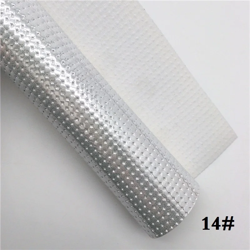 Glitterwishcome 21X29 см A4 размер винил для бантов Металлическое Тиснение Синтетическая кожа искусственная кожа листы для бантов, GM687A - Цвет: 14