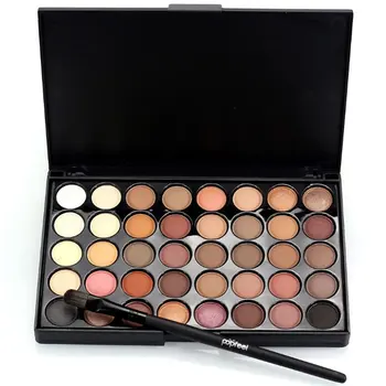 

Eye Makeup 40 Color Matte Eyeshadow Pallete Brush Set glitter powder Eye Shadow Earth shadows Nude Makeup Set Cosmetics