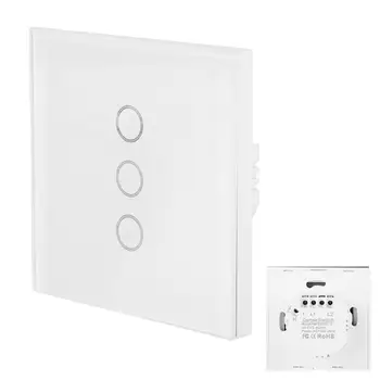 

WiFi Home Wireless Curtain Motor Switch APP Remote Control or Voice Control Curtain Switch AC100-240V 50/60HZ