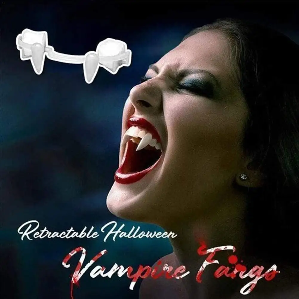 Tanio Protezy Vampire zęby karnawałowe akcesoria Anime Cosplay