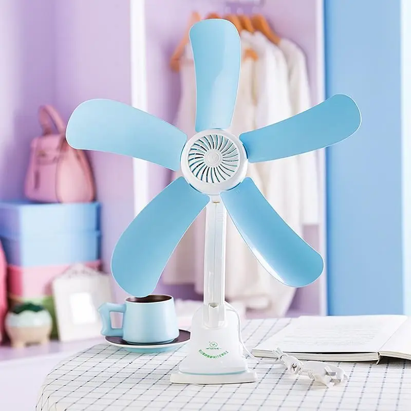 

Mini 5 Leaves Electric Clip Fan Breezer Cooler Stroller s Multifunction Wall hanging Table Folder ITAS6632A