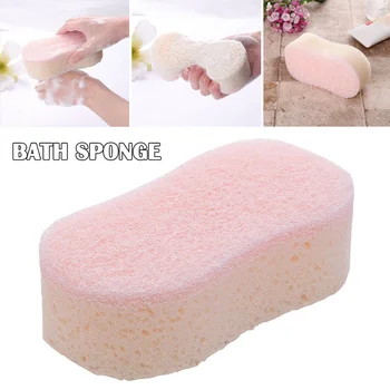 Spugna da bagno scrubber a sfera spugna morbida per il corpo scrubber per tutto il corpo spazzola per massaggio esfoliante per le donne accessori per il bagno