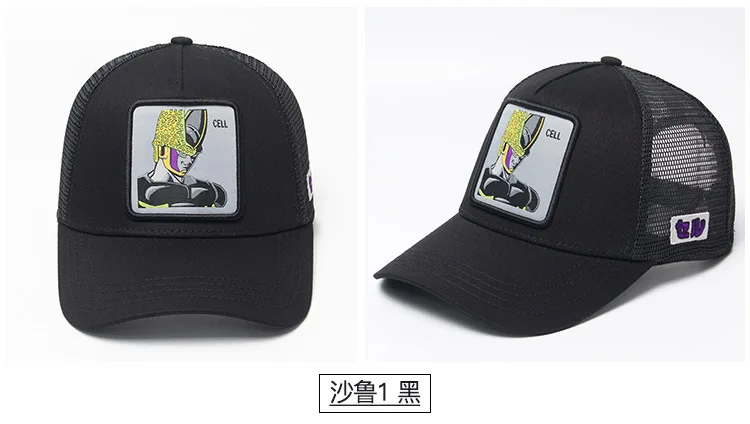 Бренд Вегета чехол Capsule corp Dragon Ball Z Snapback хлопок Бейсбол Кепки Для мужчин Для женщин в стиле «хип-хоп» для папы сетчатая шапка бейсболка дропшиппинг