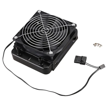 

120mm 10 Pipe Water Cooling CPU Cooler Row Heat Exchanger Radiator with Fan for PC Computer LED Water Cooling System