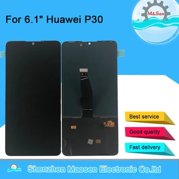 

6.1" Original M&Sen For Huawei P30 ELE-L29 ELE-L09 OLED LCD Display Screen+Touch Digitizer For ELE-AL00 With Fingerprint