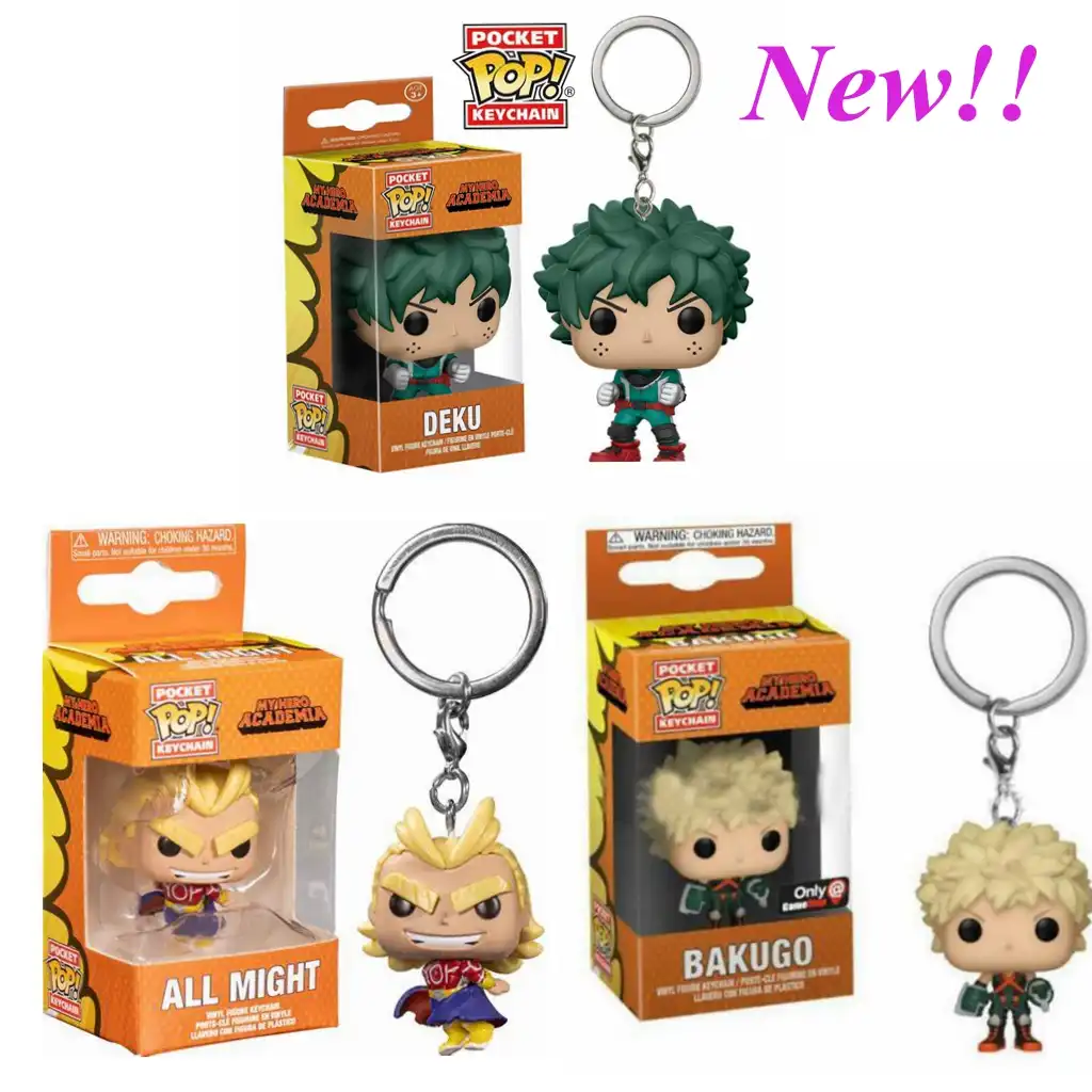 all might funko pop keychain