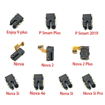 

20Pcs/lot Earphone Headphone Audio Jack Flex Cable Replacement For Huawei Nova 2 Plus 3 3i 4e 5i Pro P Smart Plus 2019