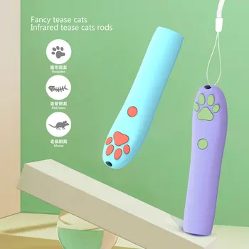 

Pet Toy Laser Light Toy Laser Point Laser Cat Pointer Interactive Toy With Bright Animation Mouse Shadow Fish Bone Interactive