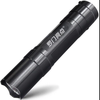 

Portable MINI LED Flashlight With Hand Strap 1 Lighting Mode XPE Lamp Bead Lighting Aluminum Alloy Powered By AA Battery