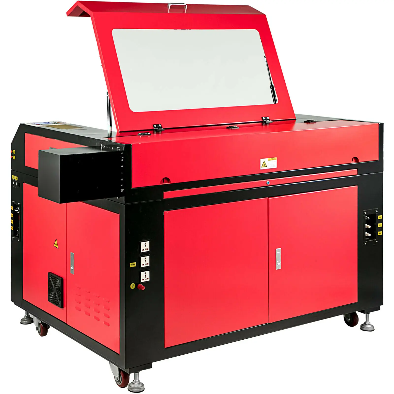 Vevor Ruida 100W Macchina Per Incisione Laser Co2 900X600Mm Kh9060 Strumento Di Taglio Per Incisore Laser Per Legno Acrilico Ruida Controller Efr