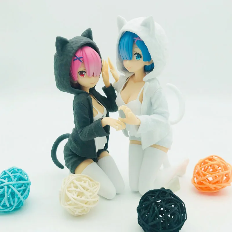 22 см Re: Life a Different World от Zero Rem Ram Emilia re zero Экшн фигурки игрушки Аниме Фигурки для
