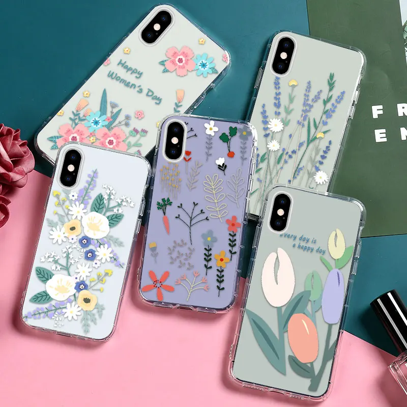 Case For ASUS ZenFone 4 max ZC520KL ZC554KL Cases Silicone Flower Funda ZenFone 5 5Z ZS620KL ZE620KL selfine Pro Covers