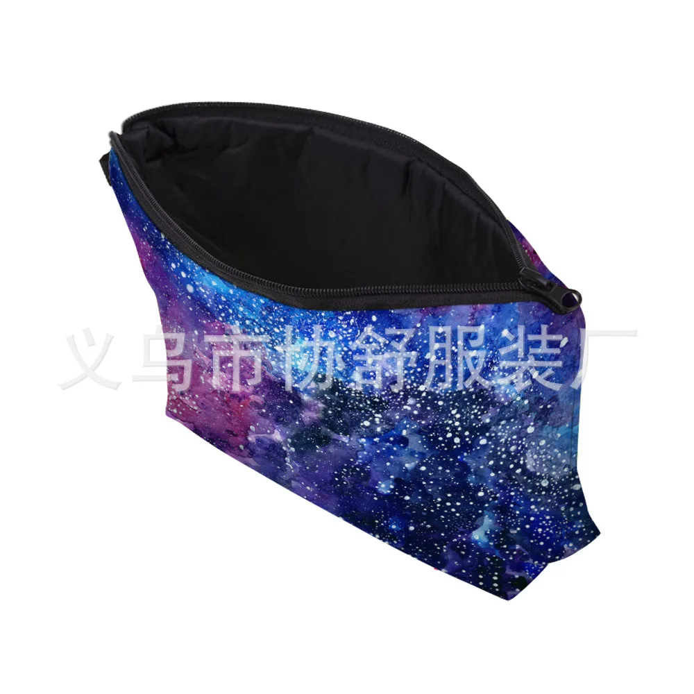Amazon Star Space 3D напечатаны Европа и Америка косметичка клатч женская багажная сумка