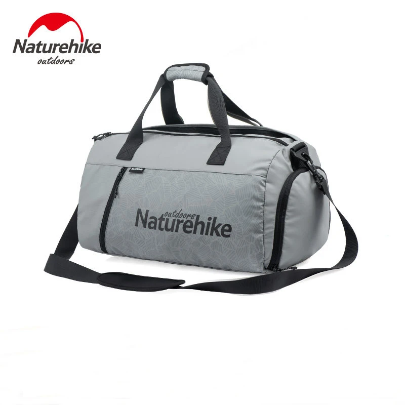 Спортивная сумка Naturehike, сухая, влажная, разделительная, спортивная сумка высокой емкости для плавания, пляжа, водонепроницаемая сумка для хранения, Сумка для кемпинга на открытом воздухе
