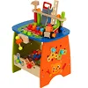 89pcs/set Multifunction Wooden Repair Tool Table toy mechanic maintenance tool Pretend play For Kids Boys Educational gift 1