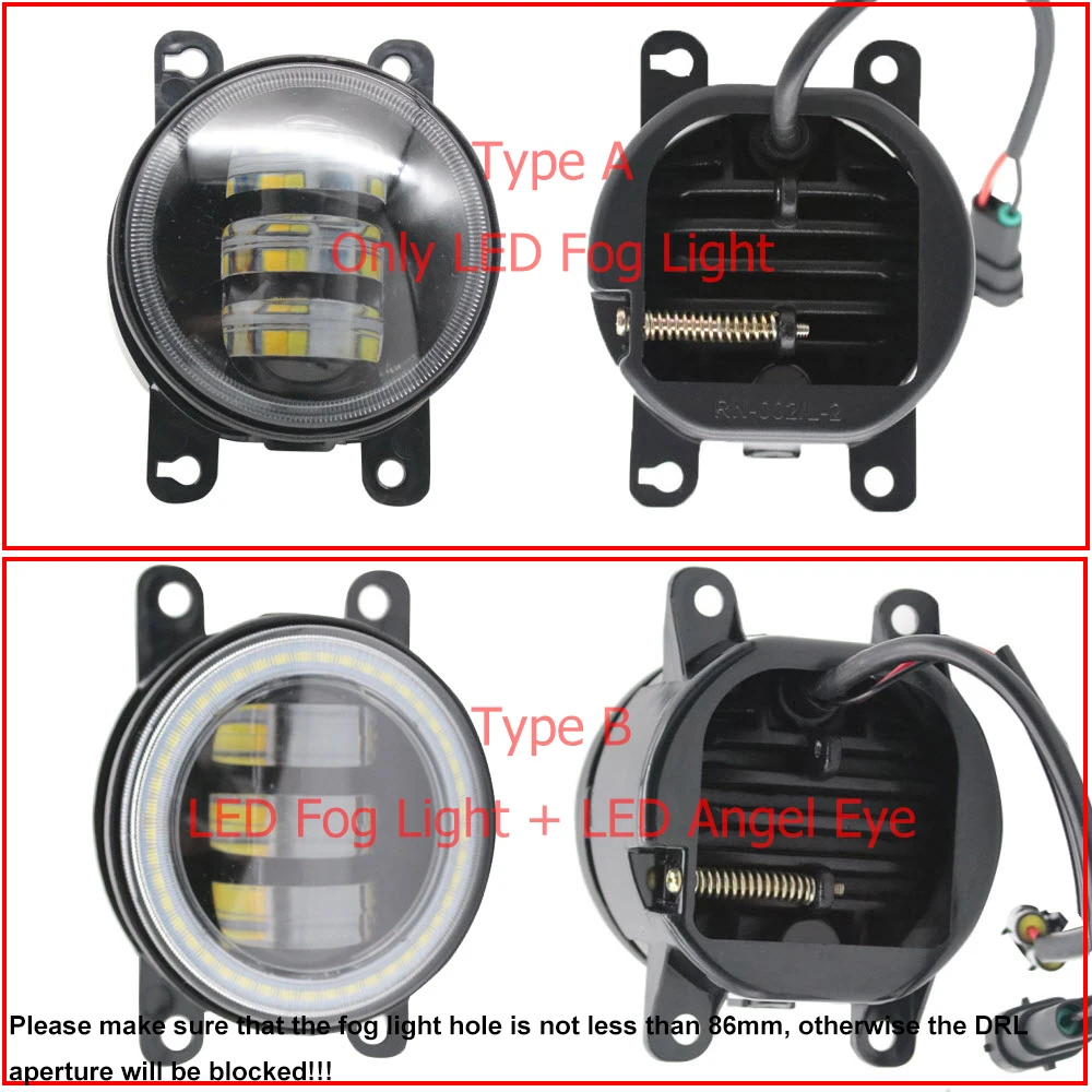 1Pcs Clear Lens Fog Lamp Driving Bumper Light w/ Bulb for Citroen C5 2005 