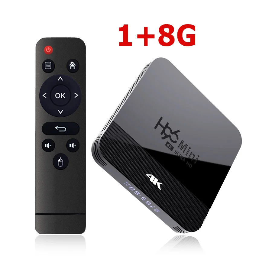 H96mini H8 RK3328A Android 9,0 ТВ приставка 2,4G 5G диапазон wifi 4K H.256 телеприставка с цифровым дисплеем PK HK1MAX H96 MAX X96MINI - Цвет: 1G8G