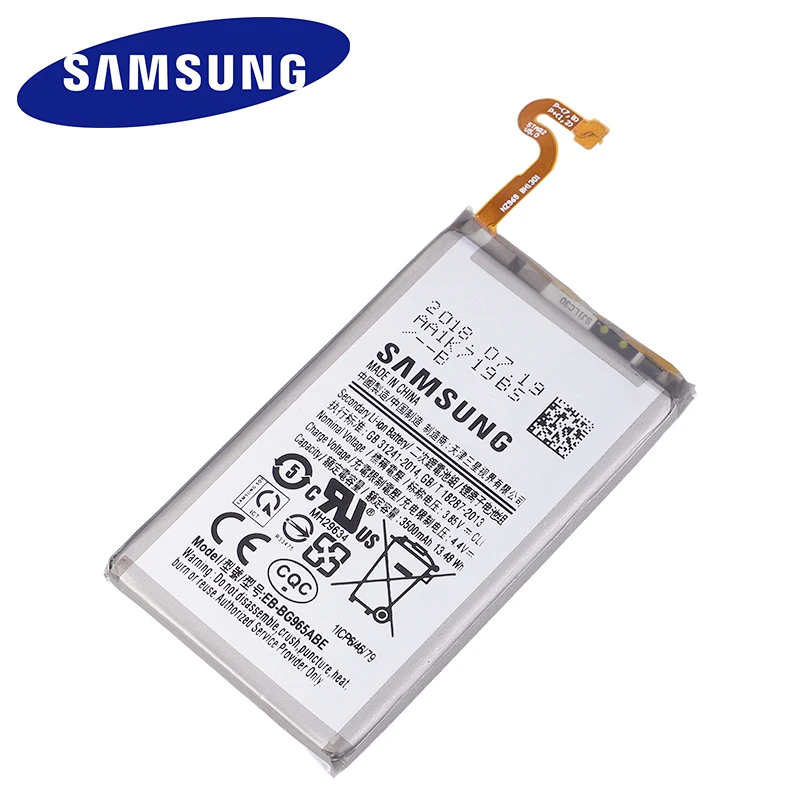 Запасной аккумулятор samsung EB-BG965ABE для samsung GALAXY S9 Plus G9650 S9+ G965F EB-BG965ABE 3500 аккумулятор для телефона, мАч