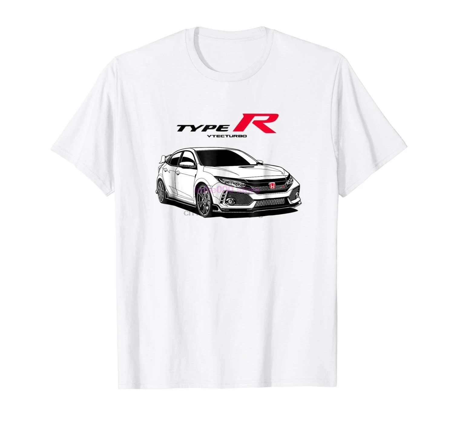 Брендовая мужская рубашка Civic type R Fk8 футболка