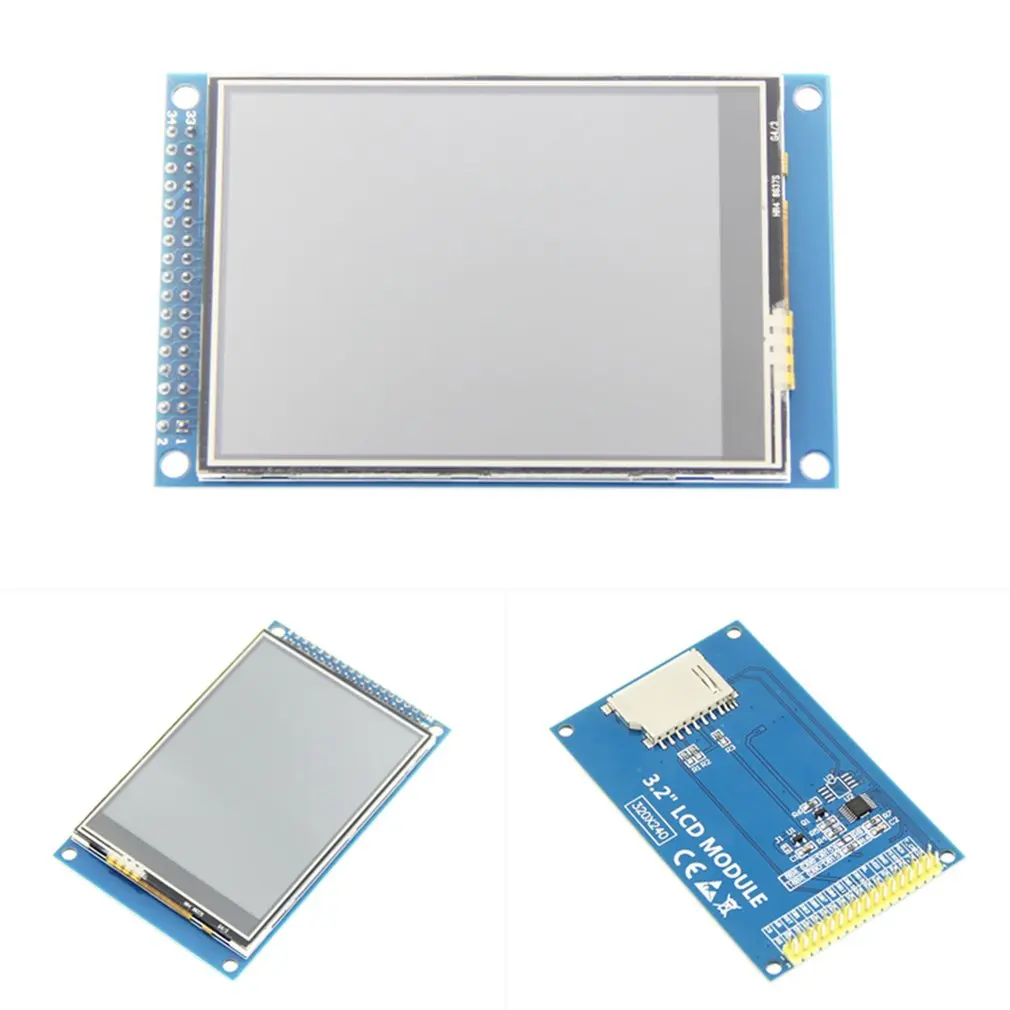 3,2 дюймов TFT 34PIN lcd параллельный порт lcd разрешение 320*240 3,2 дюймов ЖК-дисплей модуль ЖК-плата с сенсорным драйвером IC ILI9341