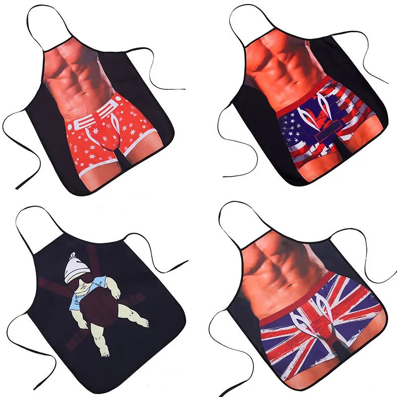 Кухонный сексуальный фартук цифровой фотографический женский Забавный для