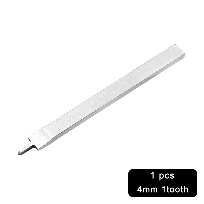 1Pcs 4mm1Prong MIUSIE 1 шт. 3/4/5/6 мм дыроколы для шнуровки для сшивания инструмент дырокол, кожаная сумка с 1/2/4/6 зубец бриллиант точка - Цвет: 1Pcs 4mm1Prong