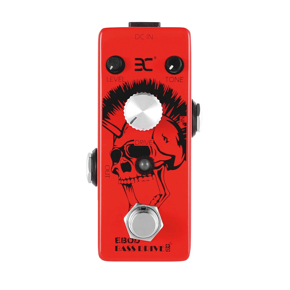 

ENO EX EBOD Overdrive Bass Guitar Effect Pedal Overdrive Effect Guitar Pedal Full Metal Shell True Bypass
