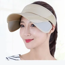 

Kagenmo Large Eaves Empty Hat Man Summer Baseball Cap Outdoor Leisure Sun Hat Anti-UV Unisex