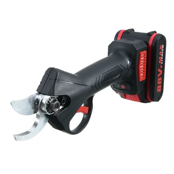 

Cordless Rechargeable Electric Pruning Shears 88VF Secateur Branch Cutter Scissor With Battery Garden Pruner Cutting Tool