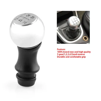 

5 Speed Alloy MT Gear Stick Shift Knob for Peugeot 106 206 207 307 308 406 408 C44