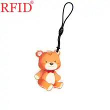 ID 125 кГц T5577 T5557 T5200 записываемый перезаписываемый брелок RFID карта мультфильм водонепроницаемый брелок маркер тег карта контроля доступа 1 шт