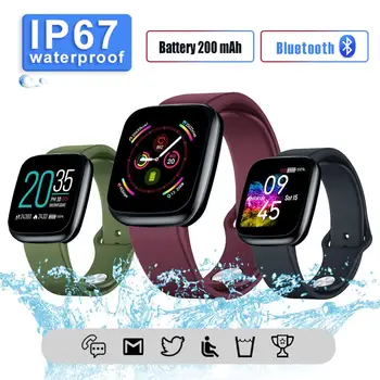 

Smart Wristband Smart Bracelet Bluetooth V4.0 IP67 waterproof Smart Band Heart Rate Activity Fitness Tracker Smart Watch