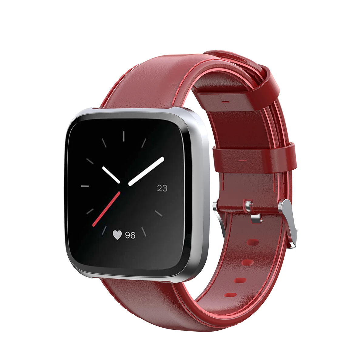 Ретро Кожаный ремешок для Fitbit Versa 2/Versa Lite/Versa ремешок для часов 23 мм Смарт-часы браслет fit bit Lite Verse 2 Band аксессуары