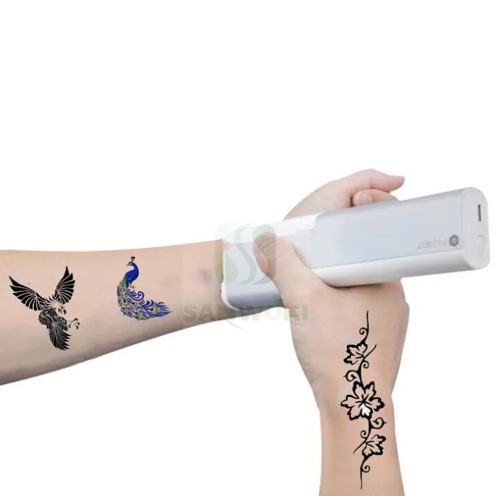 Mini Bluetooth Printing Pan Cartoon Pattern Printer Tattoo Maker Logo Marking Machine Portable Inkjet Color Print Pen Food Processors Aliexpress
