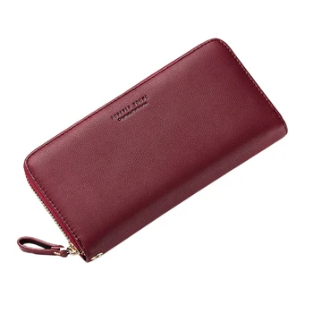 

Wrist Band Women Long Clutch Wallet Large Capacity Wallets Female Purse Lady Purses Phone Pocket Card Holder Bag