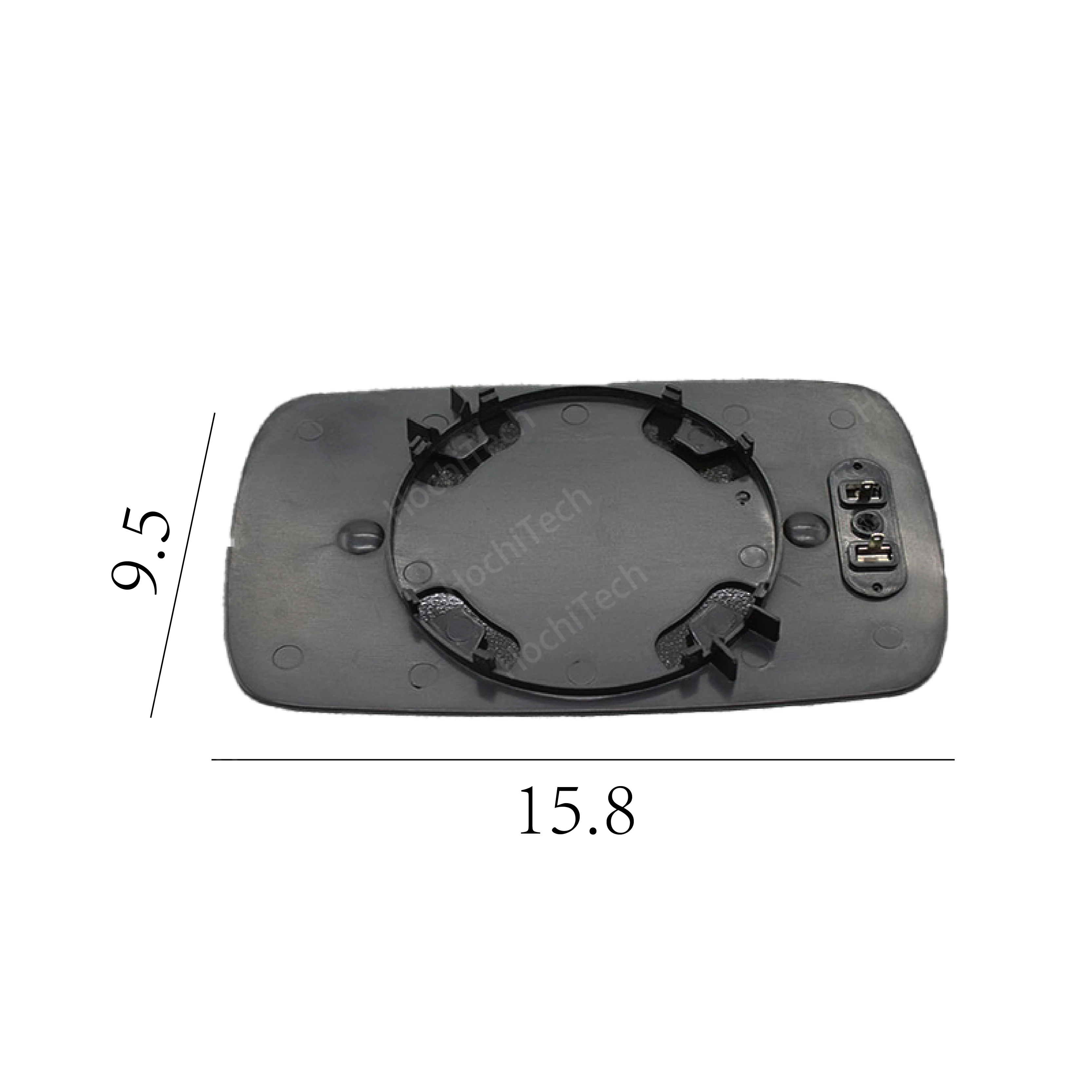 1pcs 측면보기 윙 블루 가열 미러 유리 왼쪽 및 오른쪽