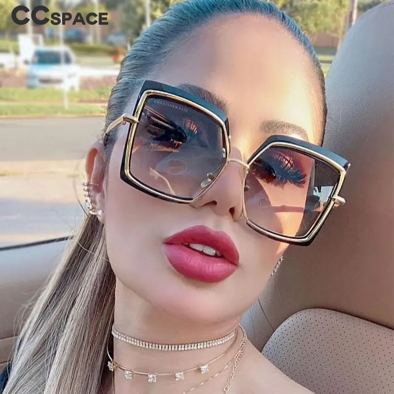 Cat Eye Vintage Ladies Stylish Design Oversized Square Sunglasses For Women  Luxury Sunglasses Sun Protection Tinted Lenses - Temu Bahrain