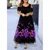 Women's Plus Size Swing Dress Butterfly Round Neck Print Short Sleeve Spring Summer Elegant Maxi long Dress Daily Dress 3