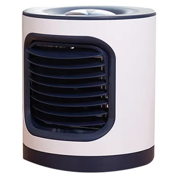 

Air Conditioning Fan Home Purify Silent Office Desktop 4000MAh Rechargeable Projection Night Light Cooler Fans