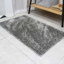 Противоскользящий кухонный коврик синель входная дверь коврик супер абсорбент ванная комната Спальня ковер мягкий стол офисный коврик для ванной