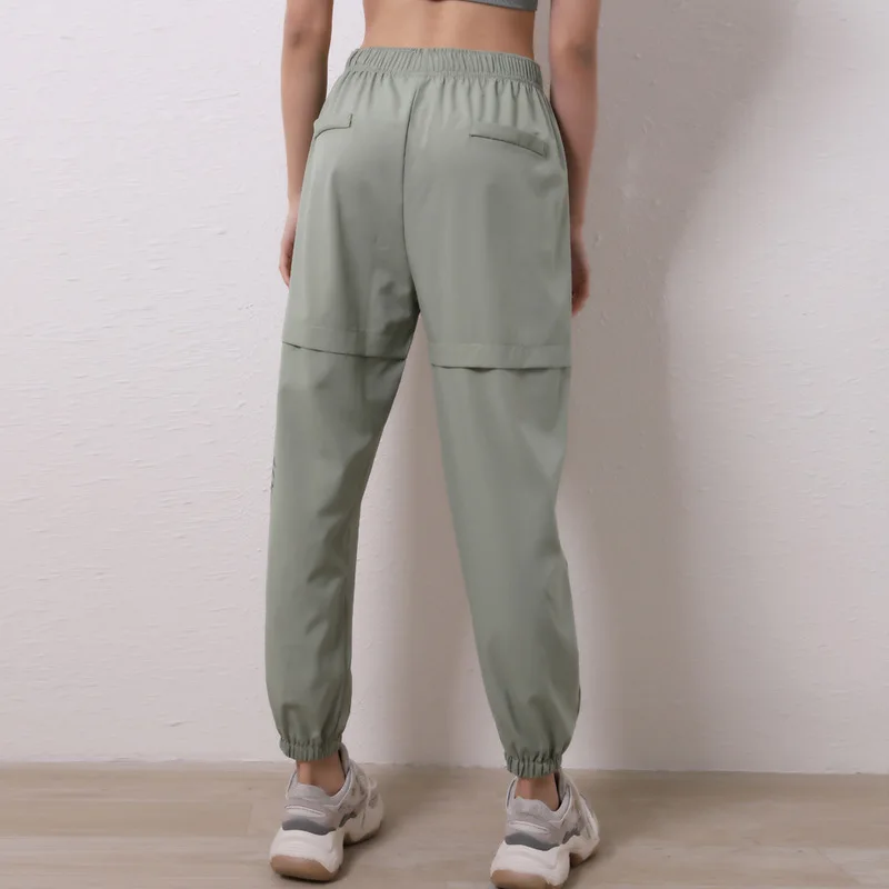 Свободные быстросохнущие тренировочные штаны, штаны для бега, Pantalon Deportivo Mujer, спортивные женские штаны для фитнеса, женские спортивные штаны
