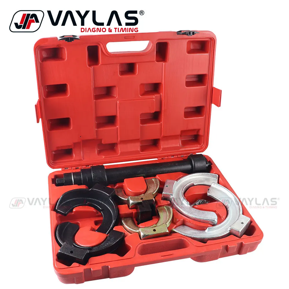 Coil Spring Compressor Spring Dumper Extractor Compressor Shock Absorber Disassembly for Mercedes Benz BMW Chrysler 1