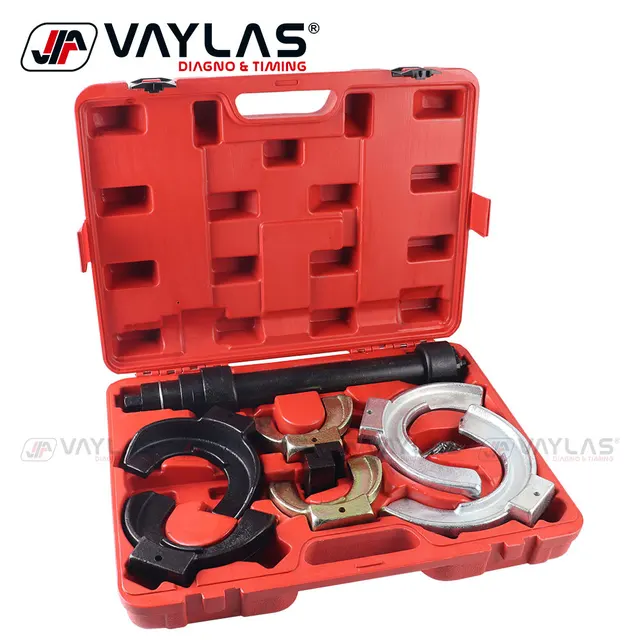 Coil Spring Compressor Spring Dumper Extractor Compressor Shock Absorber Disassembly for Mercedes Benz BMW Chrysler 1