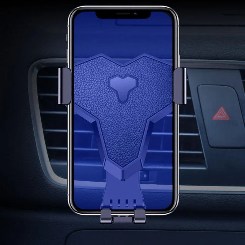 

Universal Gravity Car Phone Holder Air Vent Automatic Clip Mount No Magnetic Mobile Holder Soporte Celular Auto Holder For Phone