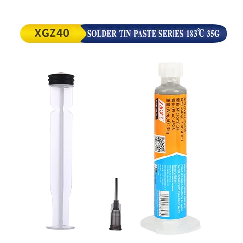 gouging rod MECHANIC Solder Paste Flux XGZ40 Melting Point 183 Tin Soldering Flux Welding Paste for SMD SMT BGA Rework Tools aluminum flux core wire Welding & Soldering Supplies