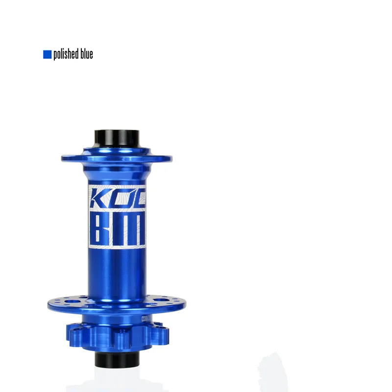 KOOZER BM440 MTB горный велосипед BOOST Naben 32 h Лох диск Lager Hub Vorne Hinten 6 Bolzen 15*110 12*148 мм через - Цвет: Blue front